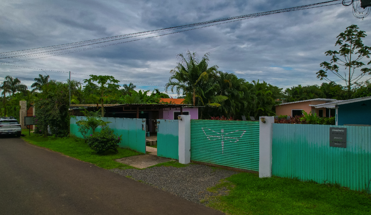 Fully Fenced Gated Entrance – Secure Property in La Fortuna Costa Rica