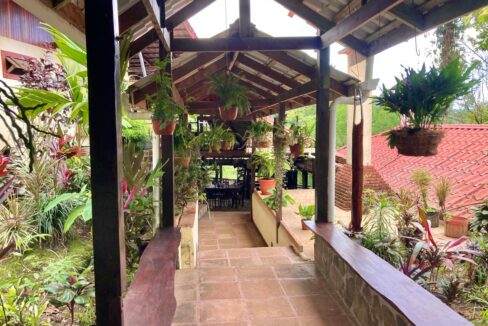 income property hotel ecolodge for sale la fortuna costa rica real estate arenal volcano hot springs premaculture river mountain waterfall for sale