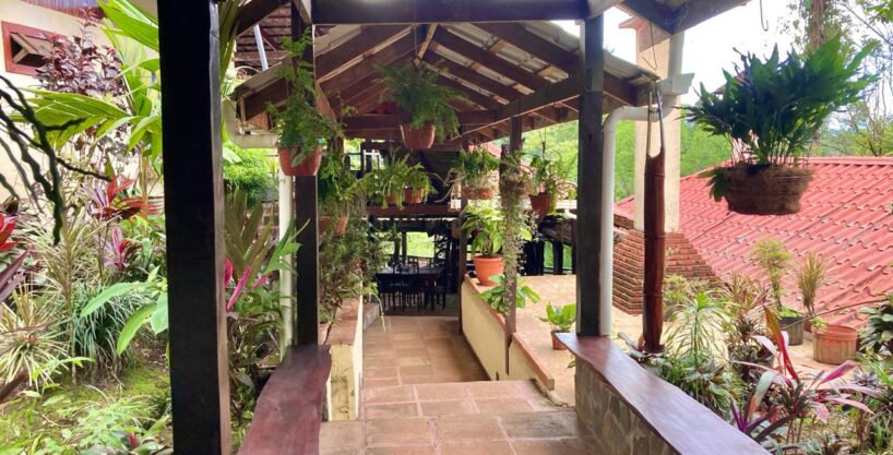 income property hotel ecolodge for sale la fortuna costa rica real estate arenal volcano hot springs premaculture river mountain waterfall for sale