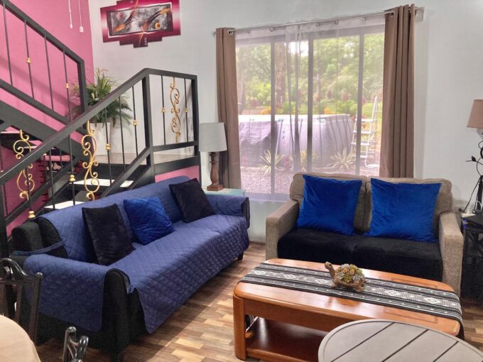 la fortuna costa rica real estate arenal volcano hot springs prime location airbnb income property with river