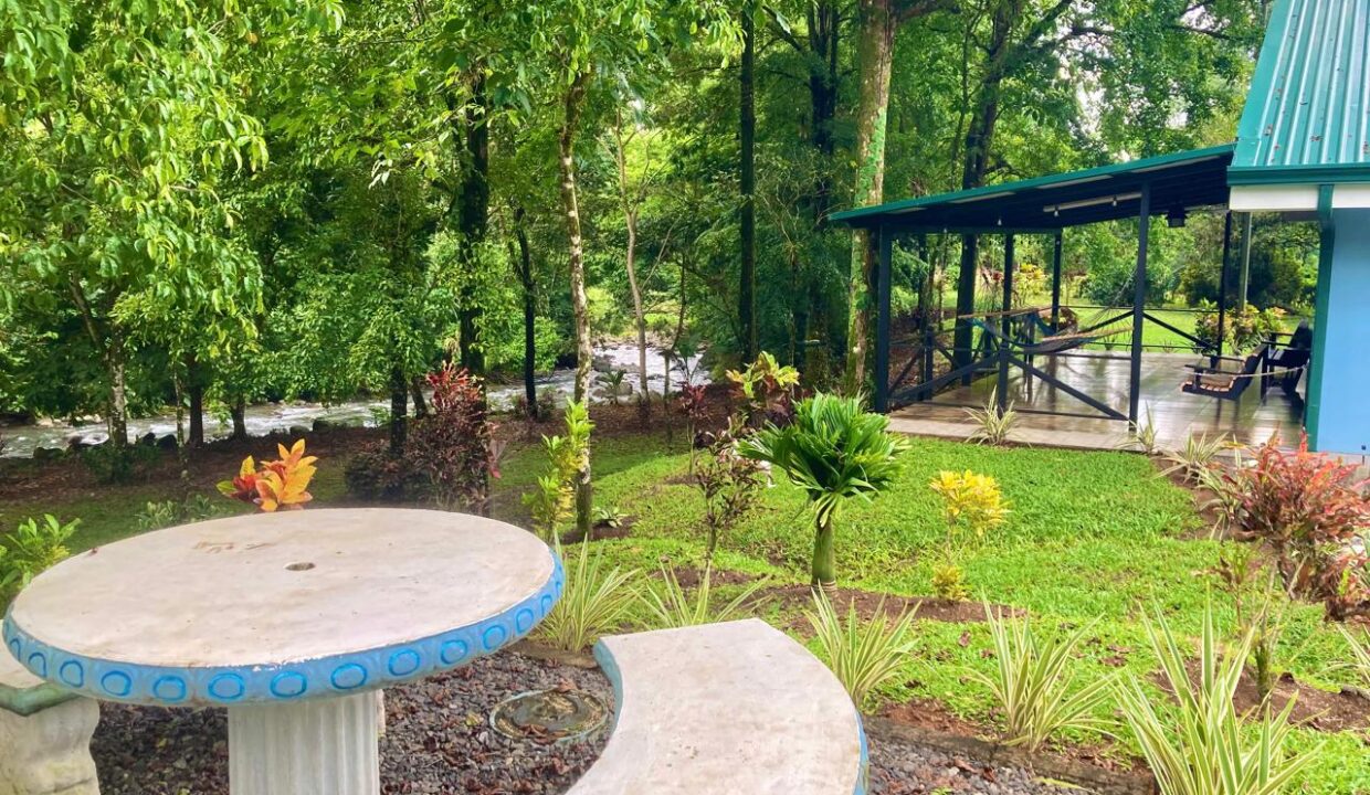 la fortuna costa rica real estate arenal volcano hot springs prime location airbnb income property with river