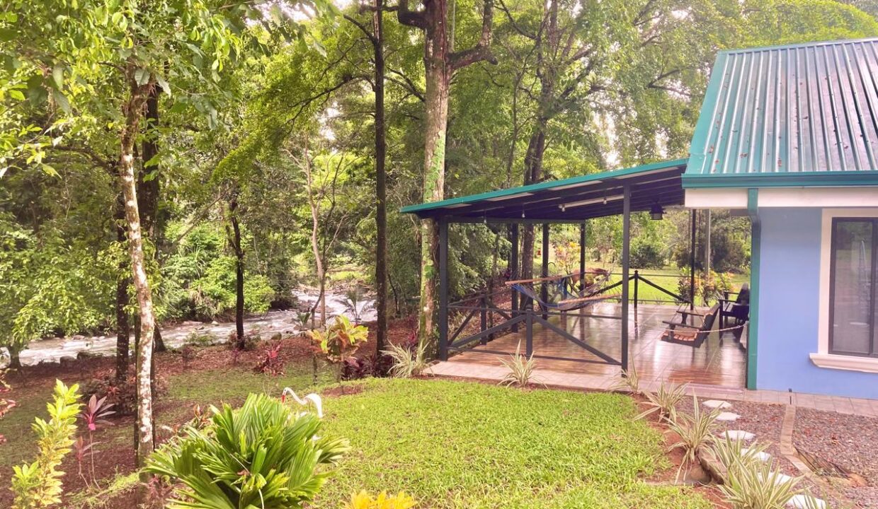 la fortuna costa rica real estate arenal volcano hot springs prime location airbnb income property with river