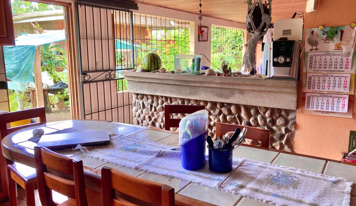 Open-Concept Cedar Kitchen – La Fortuna Costa Rica Property for Sale