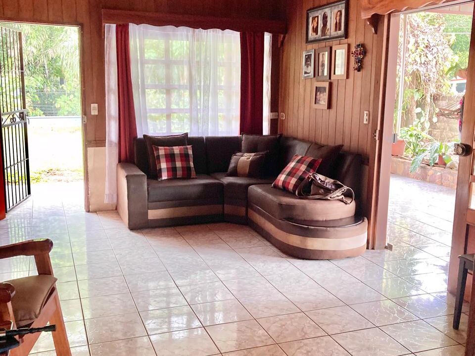 Living Room with TV – La Fortuna Costa Rica Real Estate for Sale
