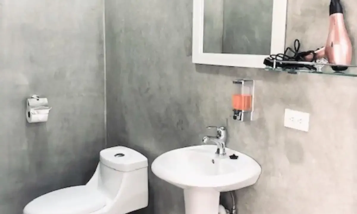 mint house bathroom la fortuna costa rica real estate agent arenal volcano hot springs income property airbnb