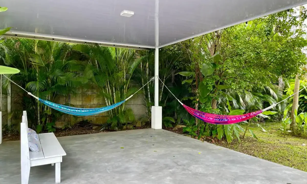 Yoga Pavilion with Hammocks in La Fortuna Costa Rica Villa