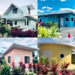 Aerial view of private villa with four rental bungalows and Arenal Volcano in La Fortuna Costa Rica la fortuna costa rica real estate agent arenal volcano hot springs income property airbnb