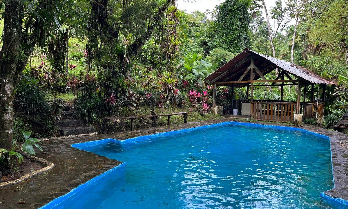 income property hotel ecolodge for sale la fortuna costa rica real estate arenal volcano hot springs premaculture river mountain waterfall for sale