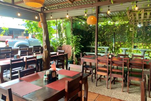 restaurant for sale la fortuna costa rica real estate income property airbnb arenal volcano hot spring