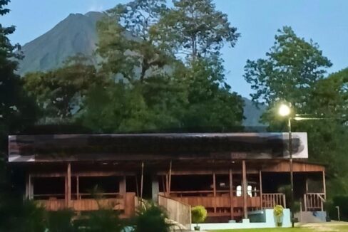 La Fortuna Costa rica investment property land for sale restaurant arenal volcano hot spring