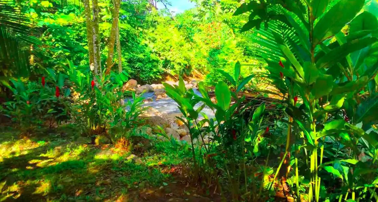 La Fortuna Costa Rica real Estate Property with River hot spring