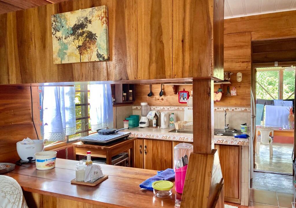 Functional kitchen inside volcano view home for sale – Tropical Glow