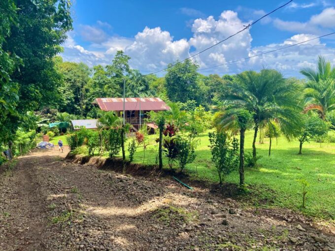 Peaceful Property on a hill with River, Fruit Trees, and Development 15 min to La Fortuna