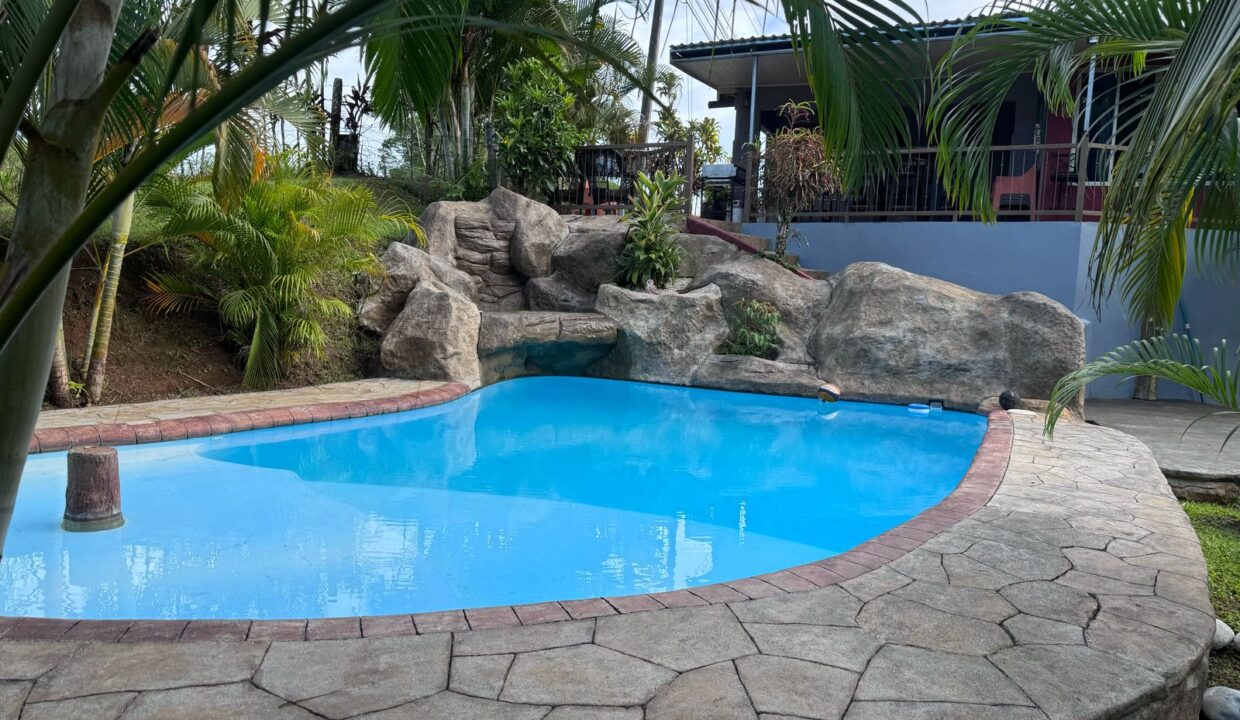 La Fortuna Mountain Raw Land For Sale Pond Road Waterfall