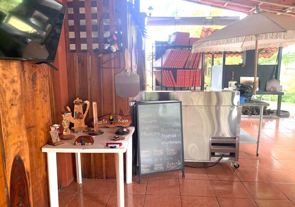 Restaurant Airbnb for sale river la fortuna costa rica real estate