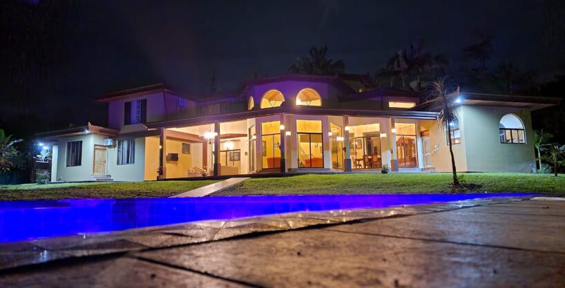 La Fortuna Income Property Mansion Luxury Waterfall Road Costa rica Arenal Volcano Hot Springs