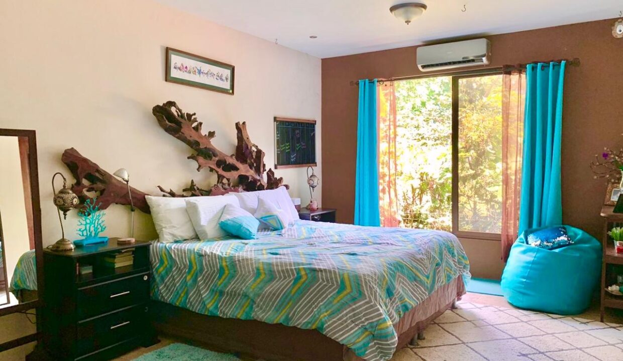 Spacious and peaceful master suite filled with natural light in La Fortuna home for sale