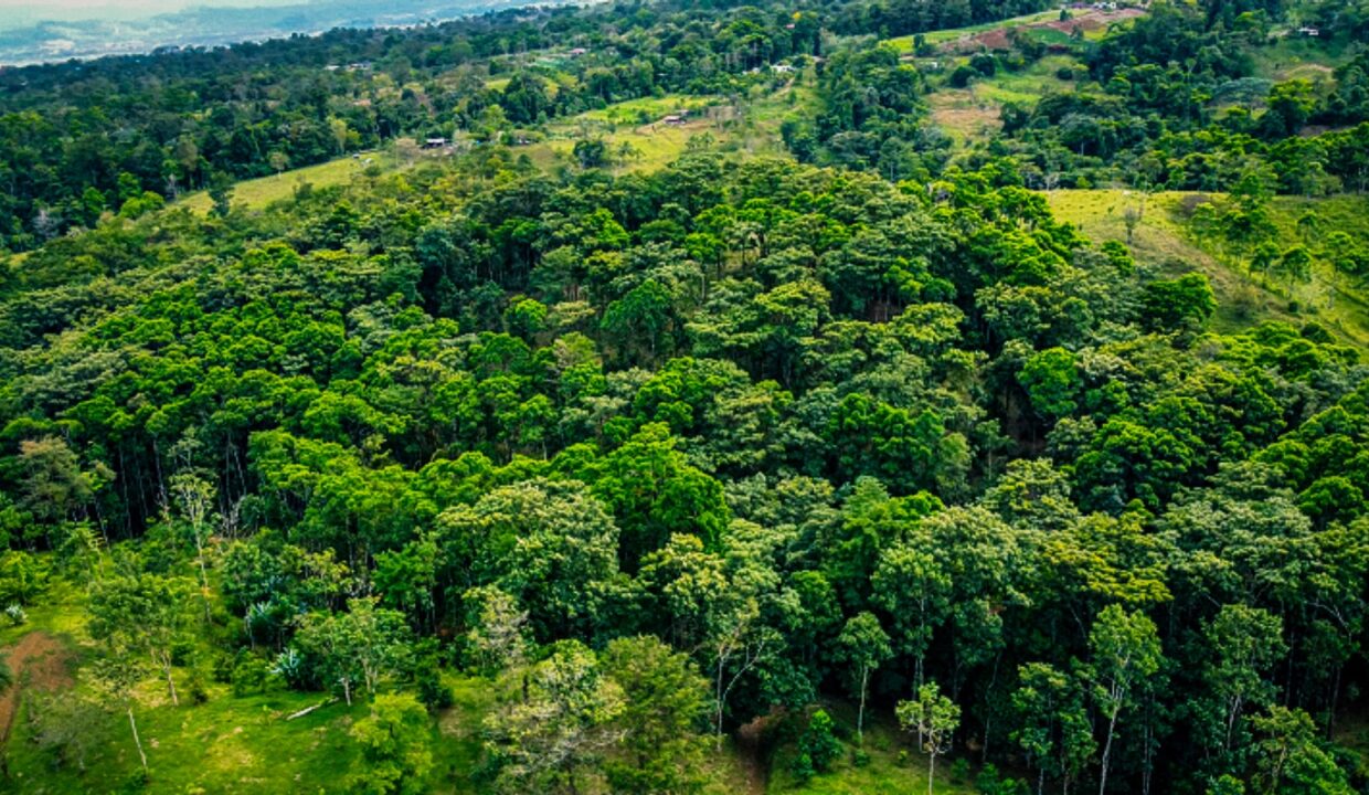 Secluded ridge property in La Fortuna Costa Rica real estate near Arenal Volcano