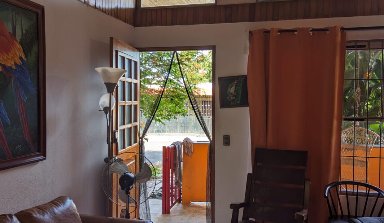 Living Room in Costa Rica Duplex for Sale – La Fortuna Airbnb Property by Tropical Glow