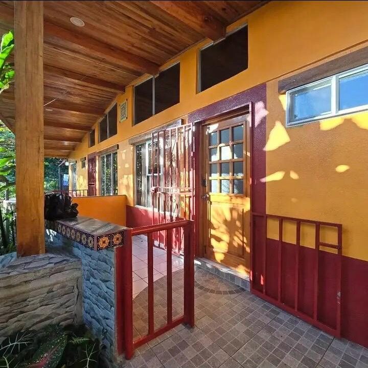 Front Patio of Duplex in La Fortuna – Great Walkable Location for Airbnb Guests