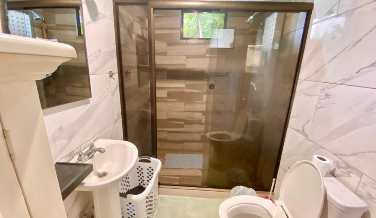 Renovated Bathroom in Chachagua Home for Sale - Costa Rica Real Estate