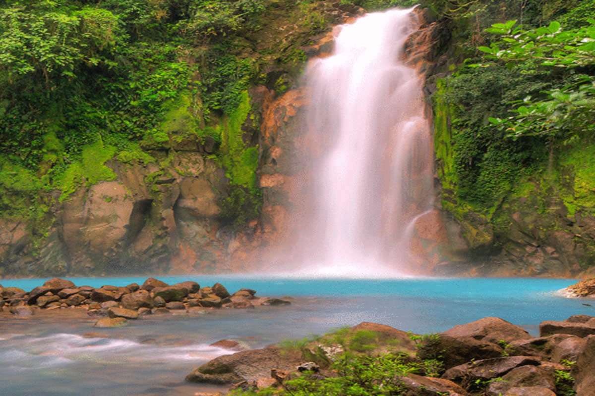 Rio Celeste La Fortuna costa rica real estate property for sale beautiful blue water