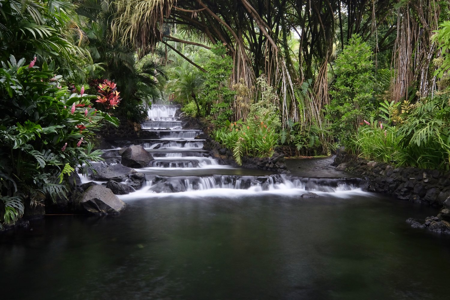 La Fortuna Hot Spring in Costa Rica