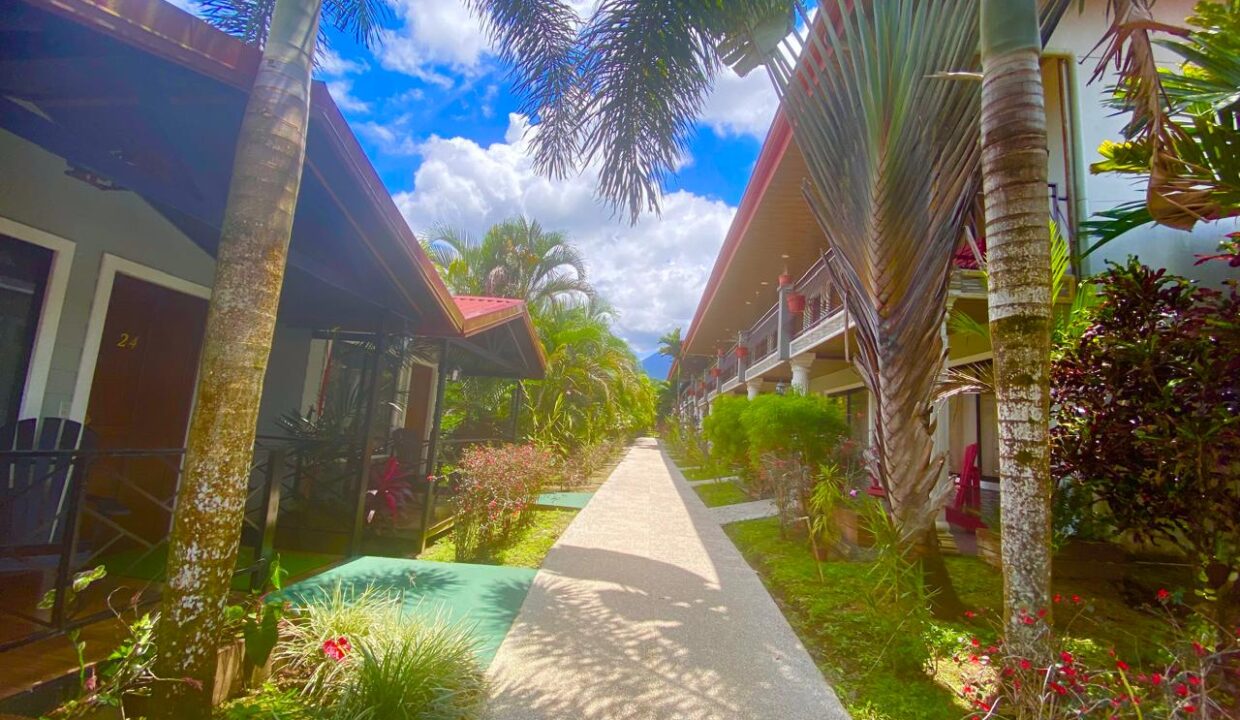 Two-Story Hotel with 22 Ensuite Rooms in La Fortuna Costa Rica