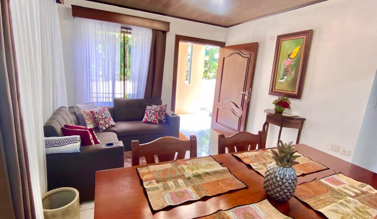 Compact dining and lounge space in Jauuri investment home