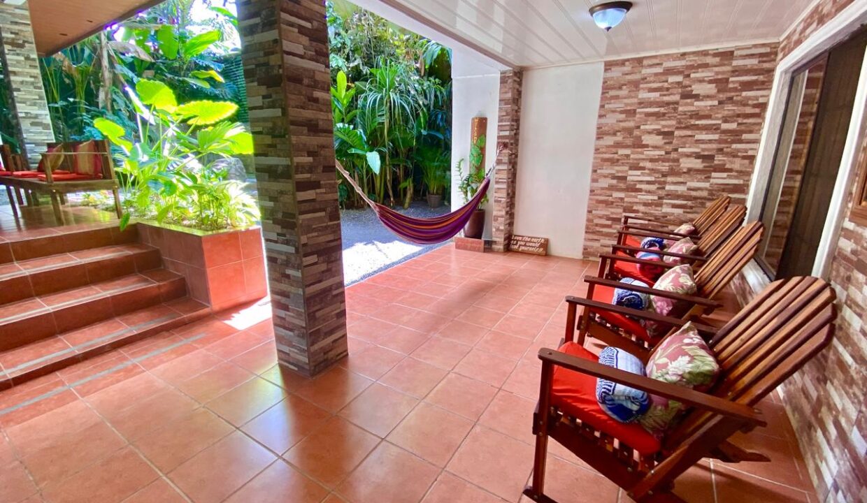 La Fortuna Airbnb Hammock Porch Retreat in Costa Rica Rainforest