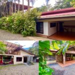 Multiple homes with tropical landscaping, ideal for multi-unit investment property in La Fortuna, Costa Rica.